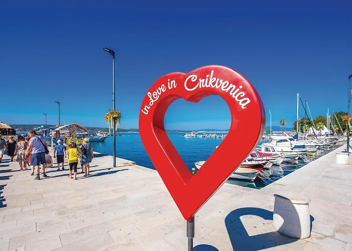 In With Sauna Feriehus Crikvenica