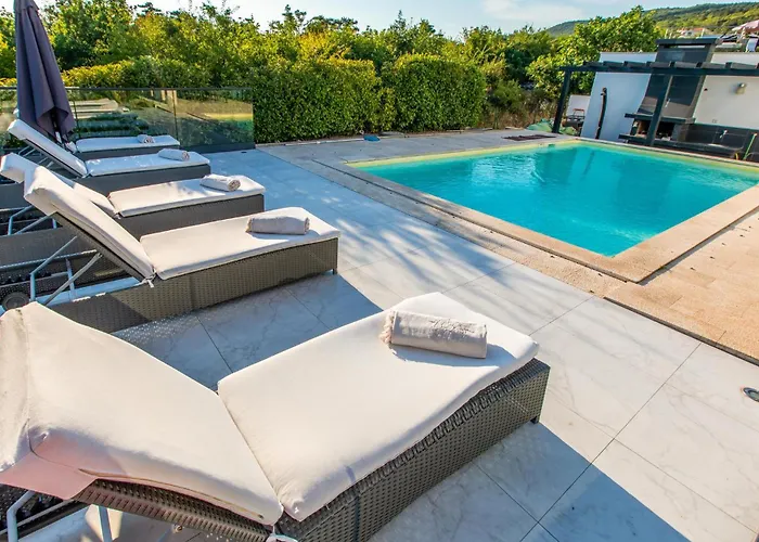 In With Sauna Feriehus Crikvenica